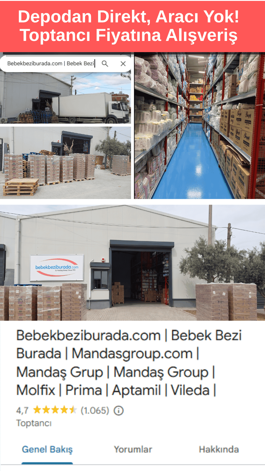 Toptancı Fiyatına Alışveriş