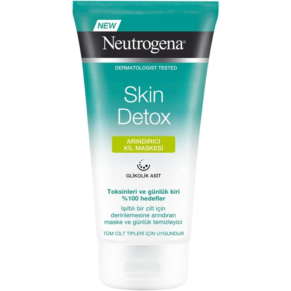 Neutrogena Skin Detox Arındırıcı Kil Maskesi 150ML