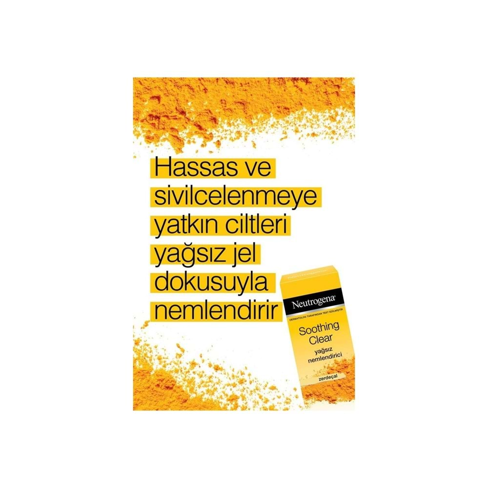 Neutrogena Soothing Clear Yağsız Nemlendirici 75ML