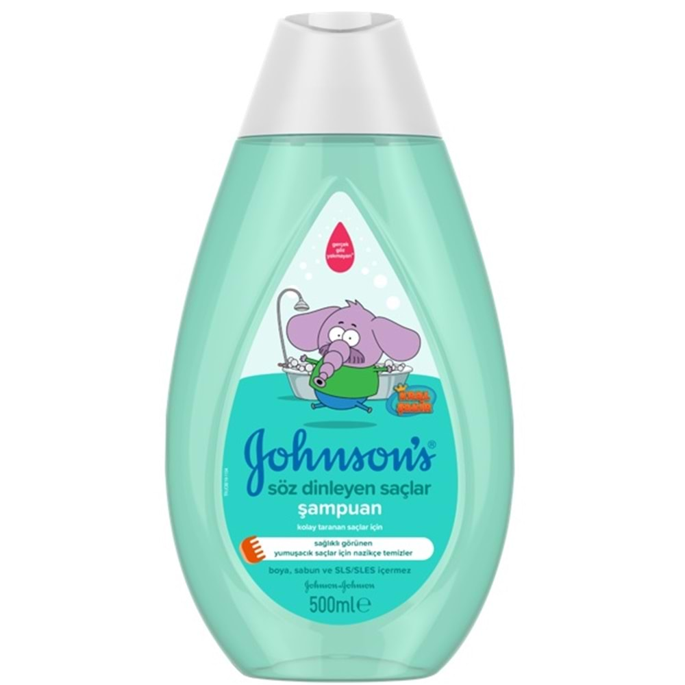 Johnsons Baby Bebek Şampuanı 500ML Kral Şakir Söz Dinleyen Saçlar