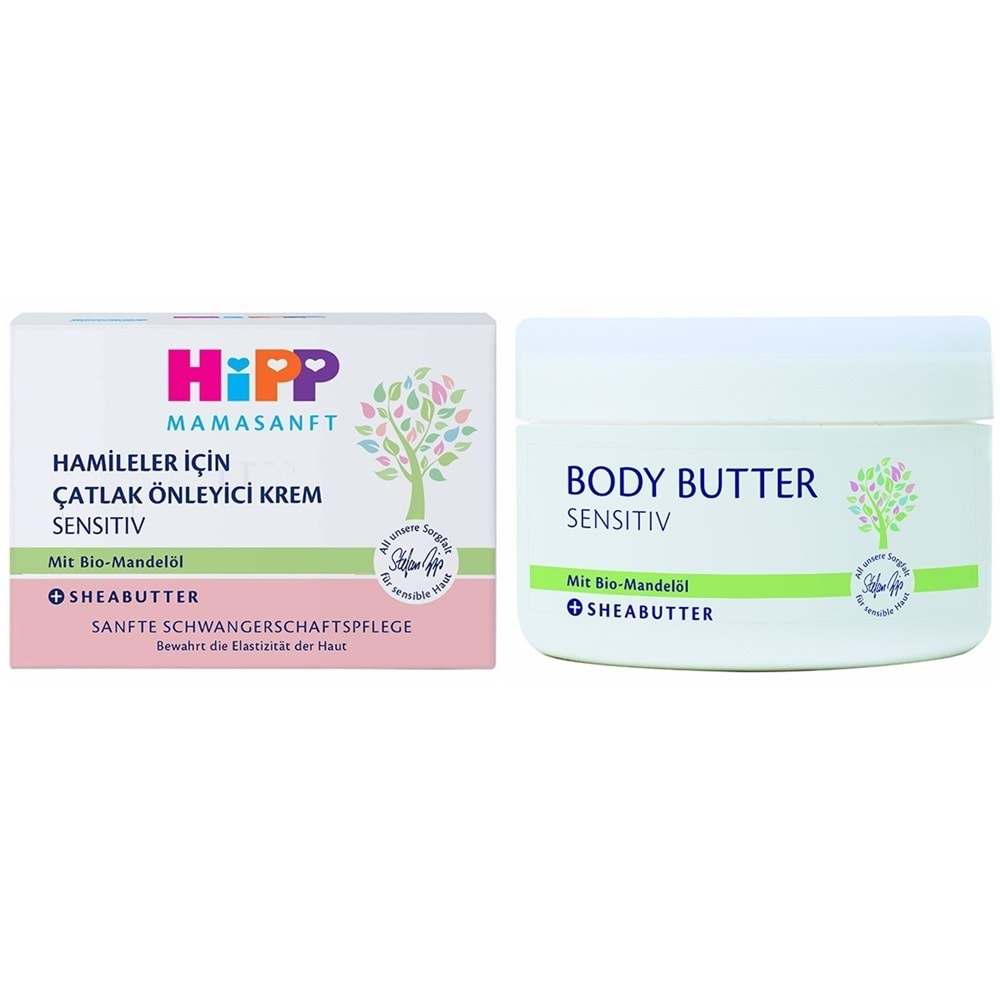 Hipp Mamasanft Hamileler için Çatlak Önleyici Krem Sensıtıv 200ML