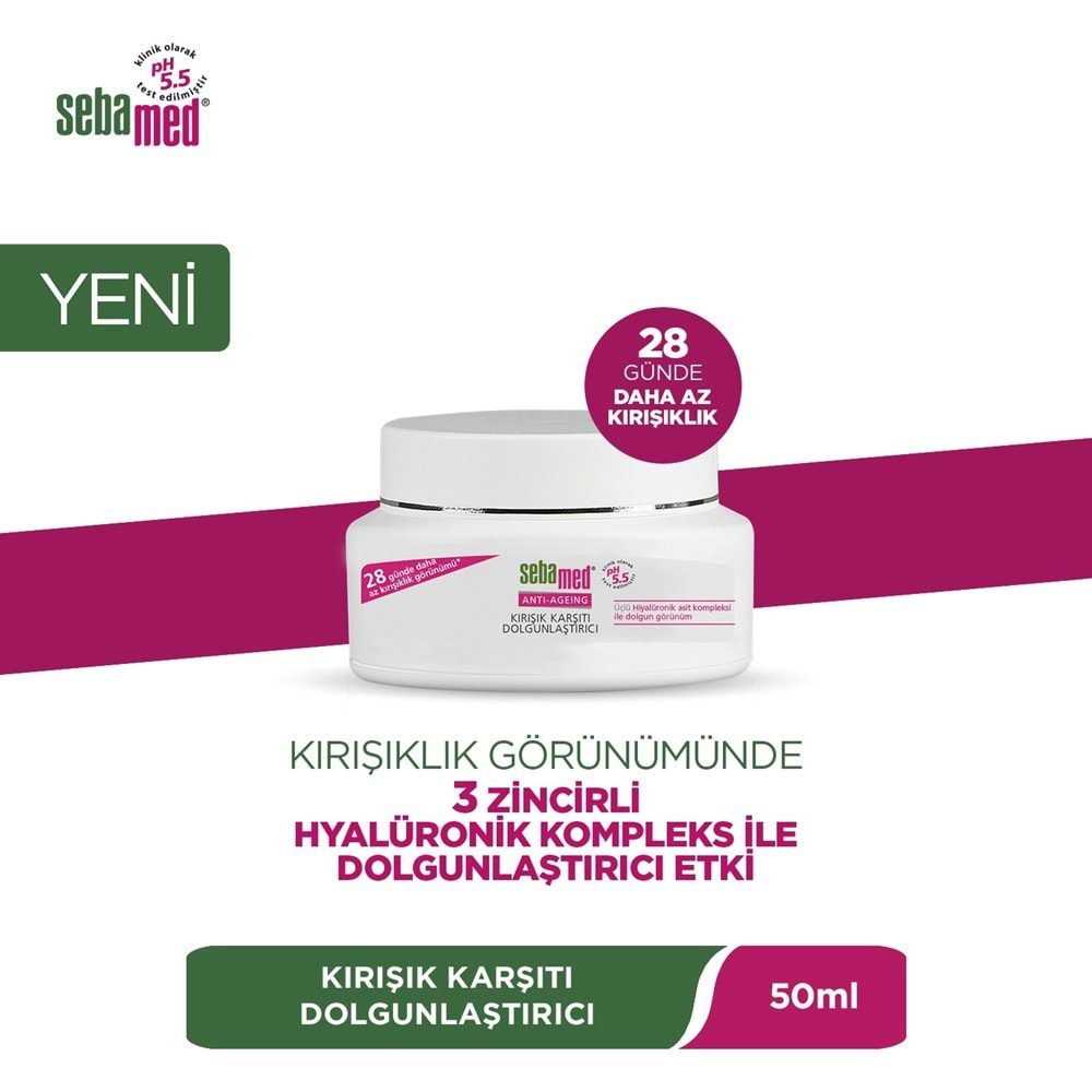 Sebamed Kırışık Karşıtı Dolgunlaştırıcı Antı-Ageıng Krem 50ML