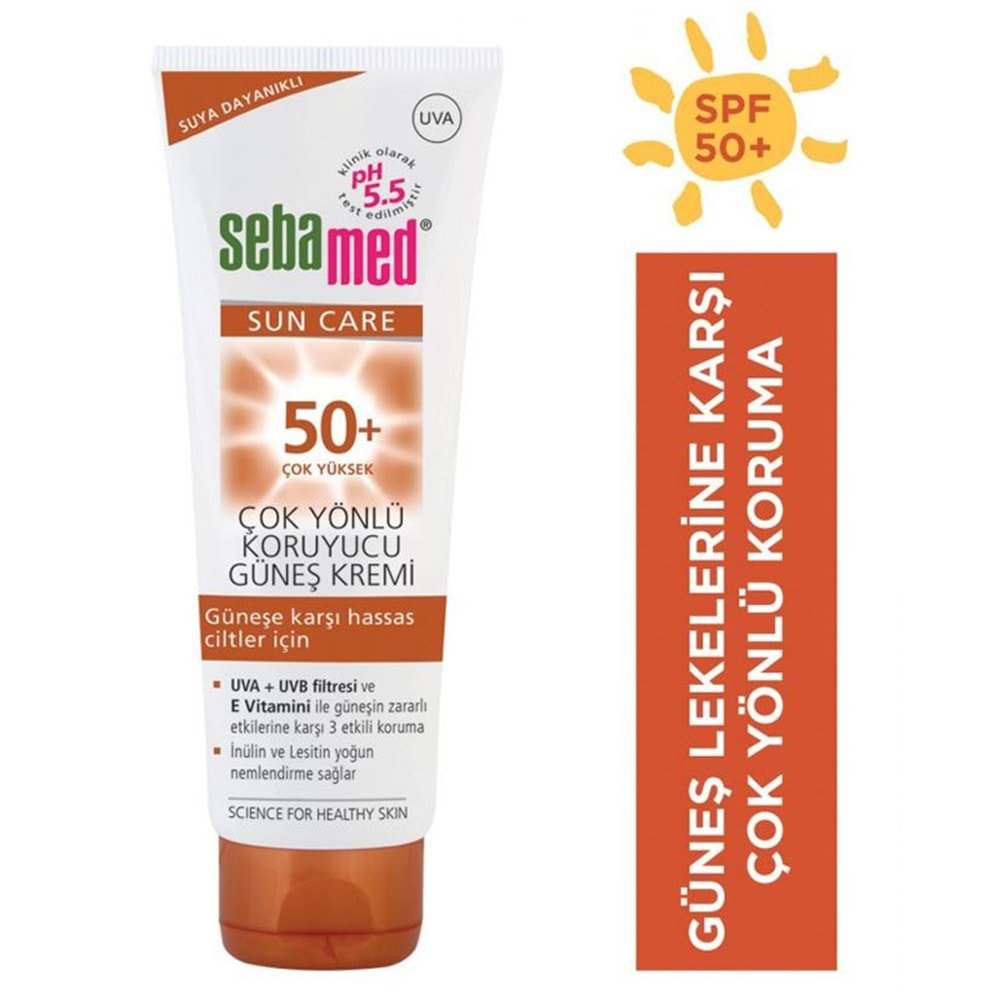 Sebamed Sun Care Çok Yönlü Koruyucu Güneş Kremi 75ML SPF 50+ Faktör