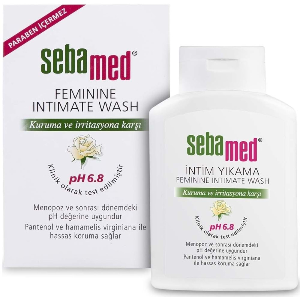 Sebamed İntim Menapoz Likit 200ML PH6.8 (Genital Bölge Temizleyici)