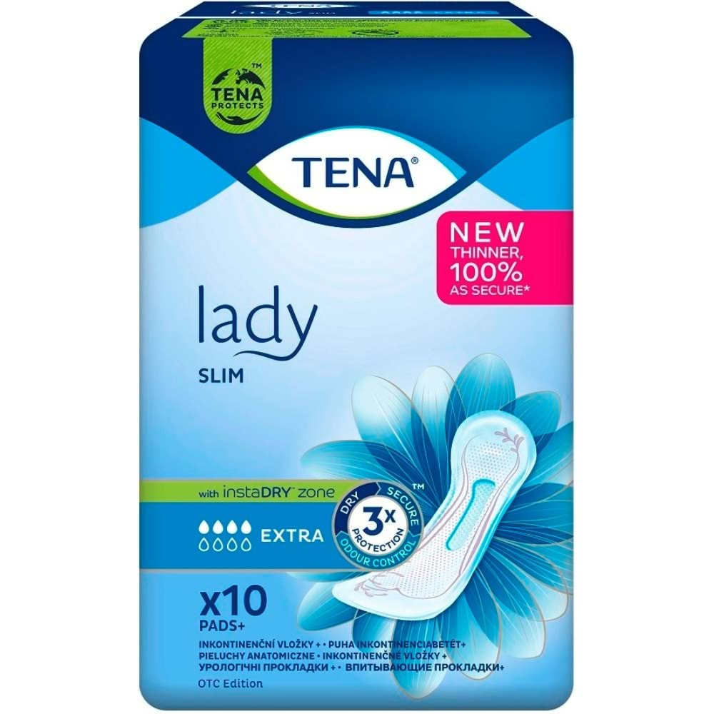 Tena Mesane Pedi Lady Slim Extra 10 Adet Tekli Pk