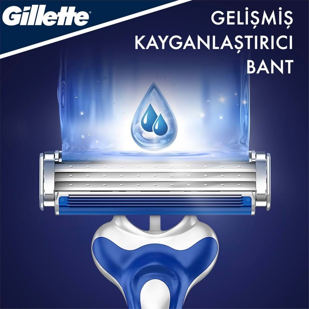 Gillette Blue3 Comfort Kullan At Tıraş Bıçağı (6+2) Toplam 8 Adet (Avantaj Pk)