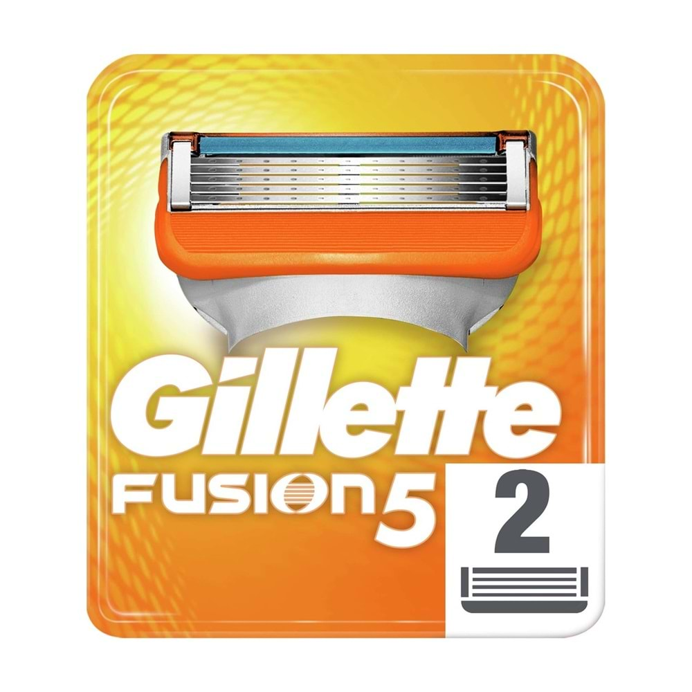 Gillette Fusion Yedek Tıraş Bıçağı (İç Adet 2 Li Pk)