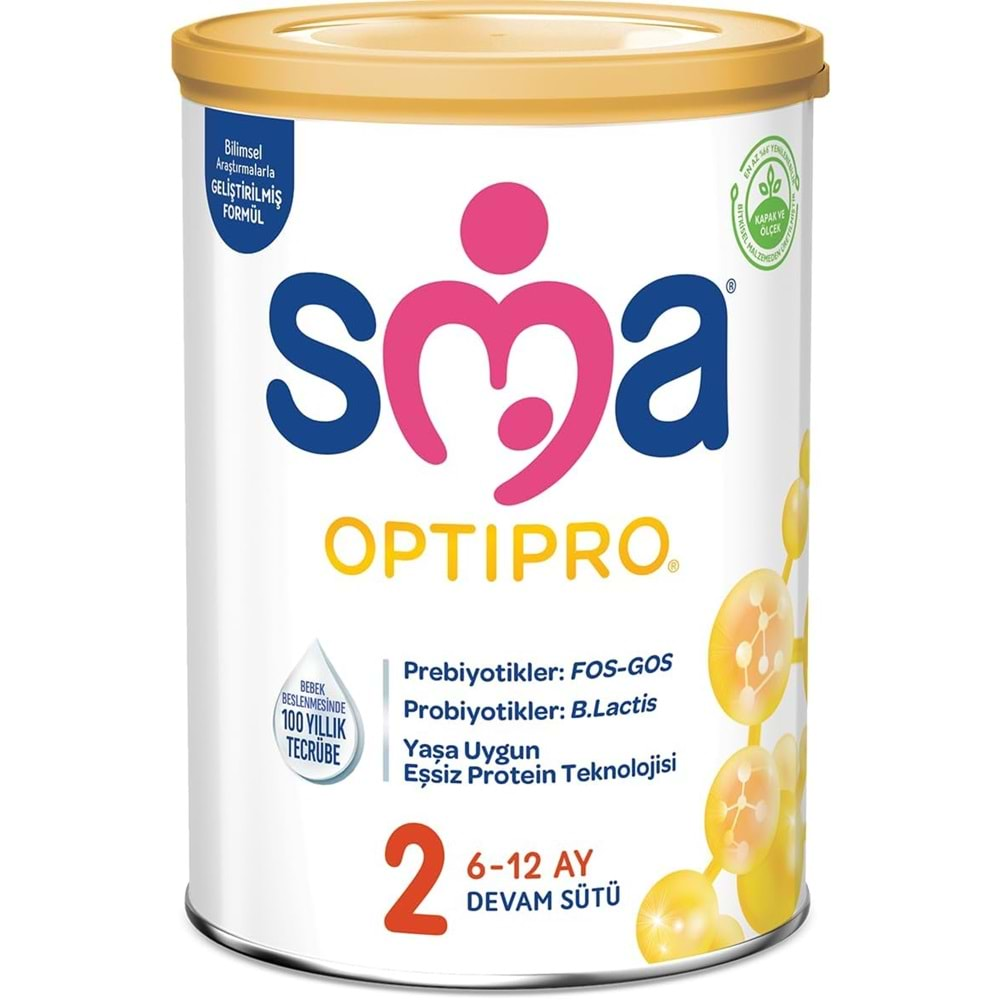 Sma Optipro 400GR No:2 Devam Sütü (6-12 Ay)