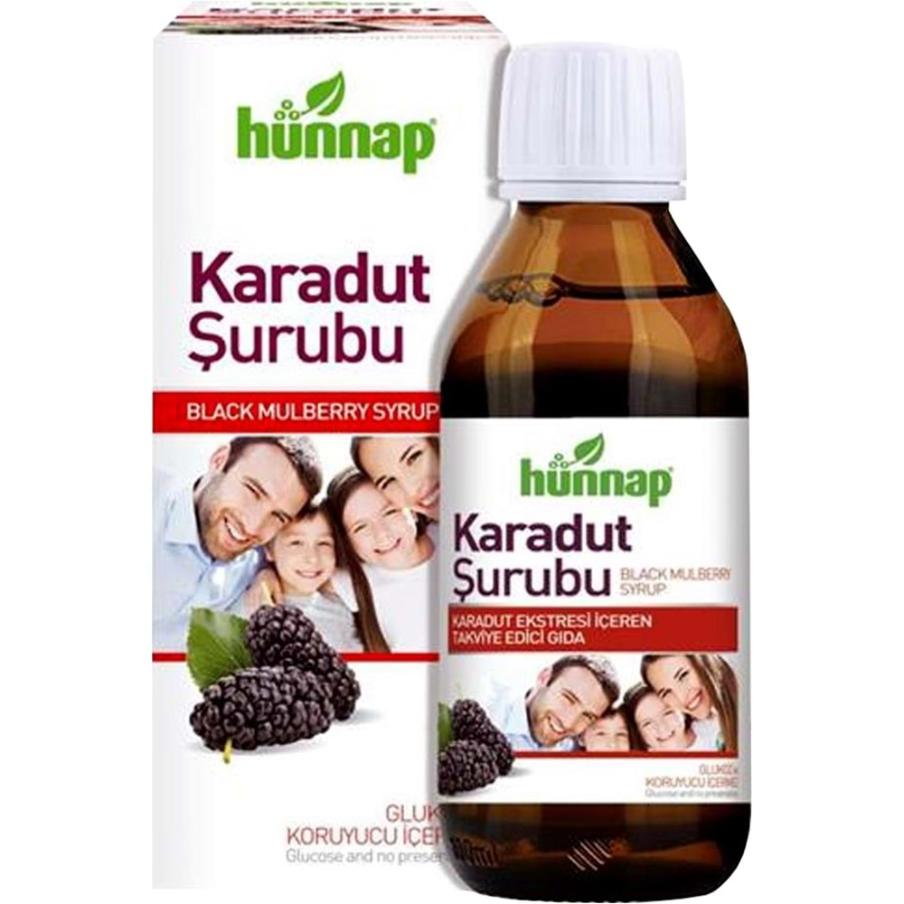 Hünnap Karadut Şurubu 50ML