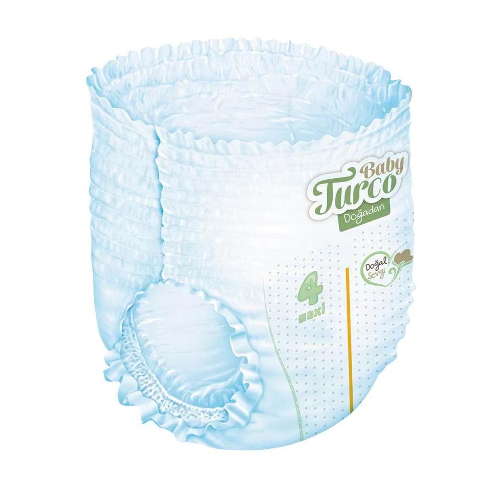 Baby Turco Külot Bebek Bezi Doğadan Beden:6 (16+KG) XLarge 20 Adet Jumbo Pk