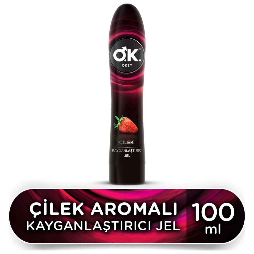 Okey Kayganlaştırıcı Jel 100ML Çilekli