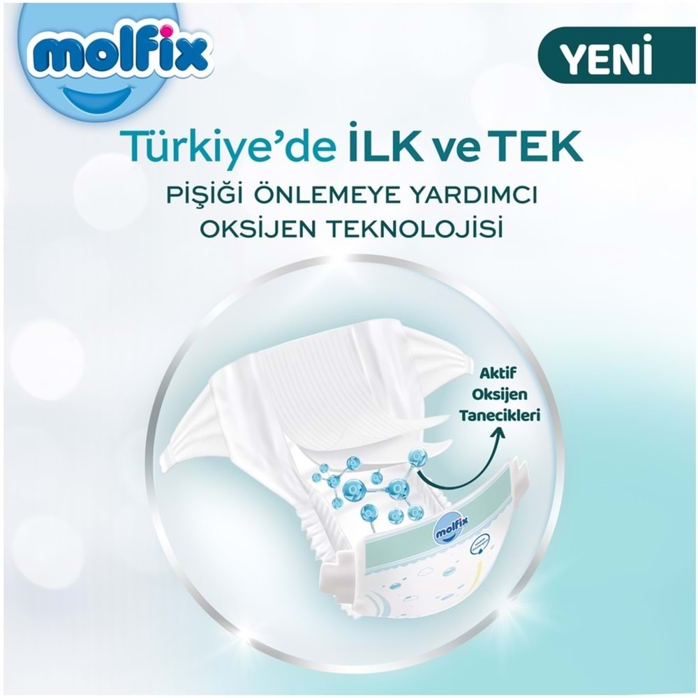 Molfix Premium Bebek Bezi Beden:3 (4-9KG) Midi 94 Adet Ultra Fırsat Pk