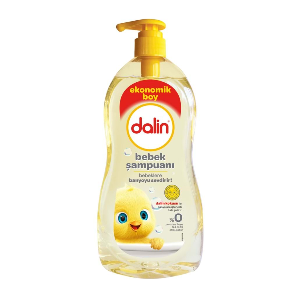 Dalin Bebek Şampuanı 900ML Klasik Pompalı