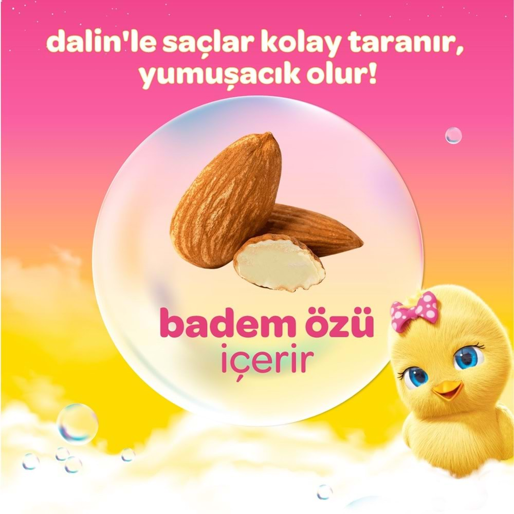 Dalin Bebek Kolay Tarama Şampuanı 200ML Badem Özlü