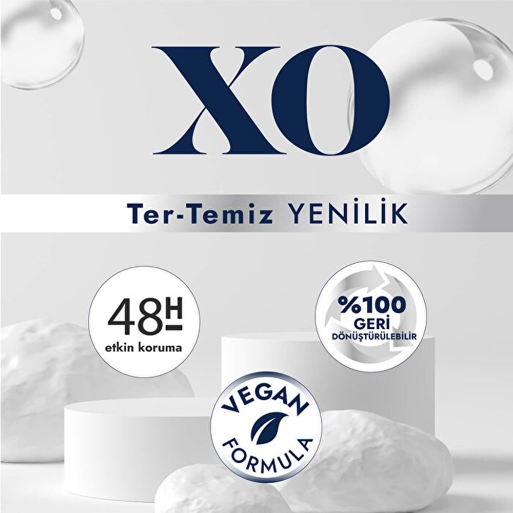 XO Deodorant 150ML Men-Erkek Invisible & Protect