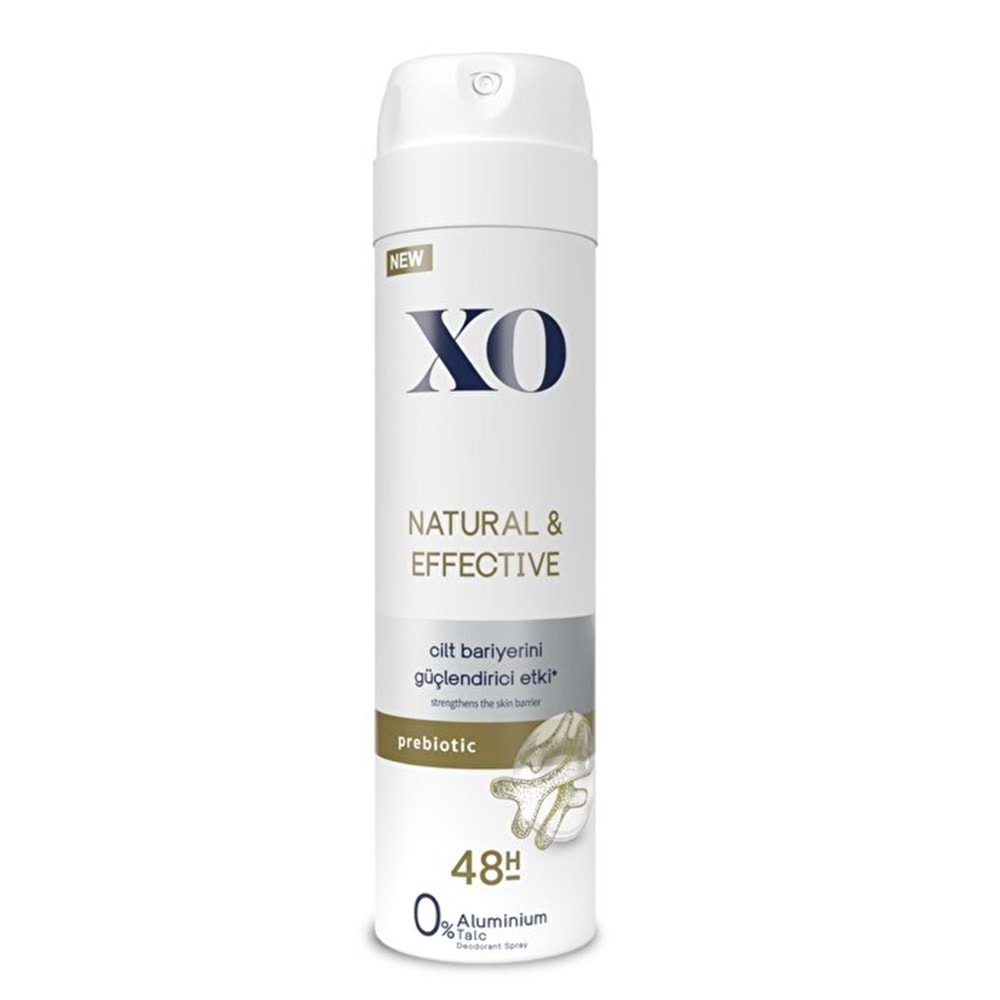 XO Deodorant 150ML Women-Kadın Natural & Effective