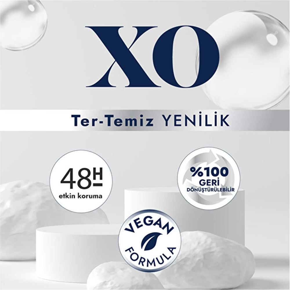 XO Deodorant 150ML Women-Kadın Natural & Effective