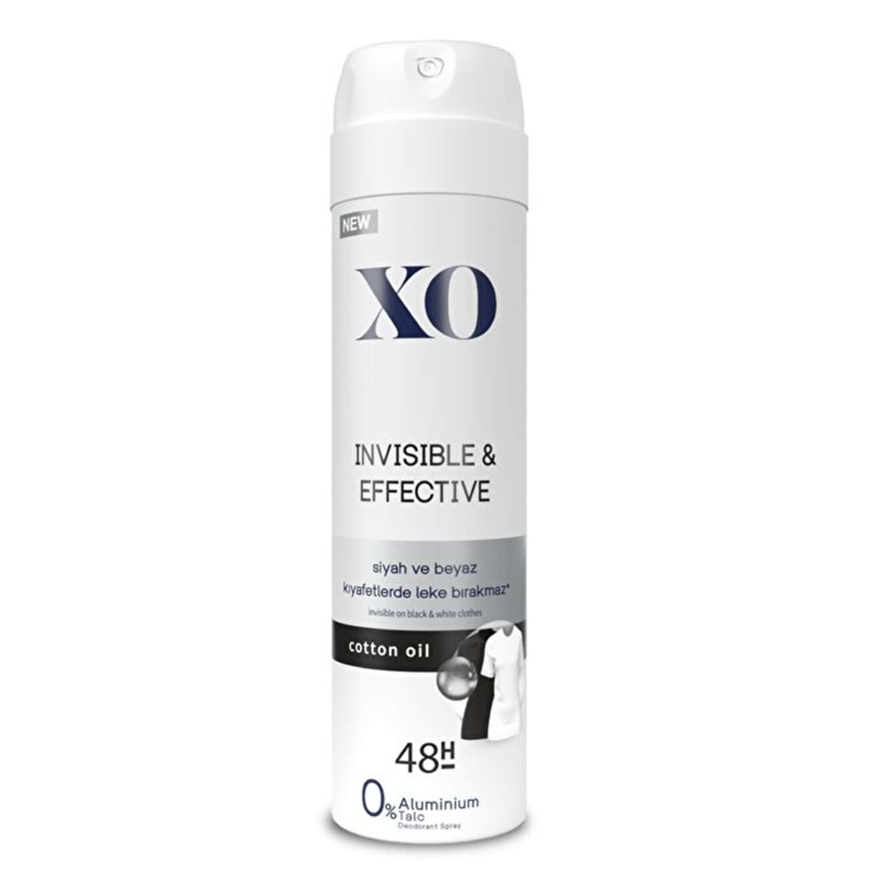 XO Deodorant 150ML Women-Kadın Invisible & Effective