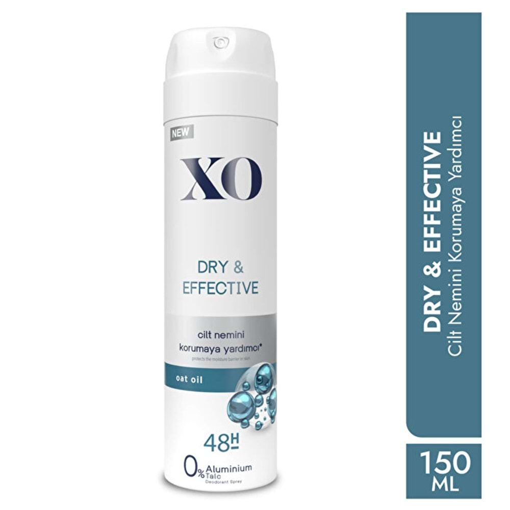 XO Deodorant 150ML Women-Kadın Dry & Effective