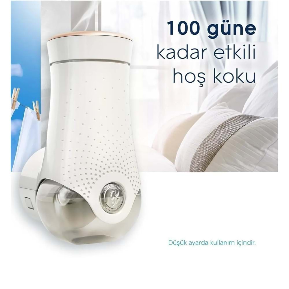 Glade Elektrikli Oda Kokusu Kit Temiz Çarşaf Ferahlığı