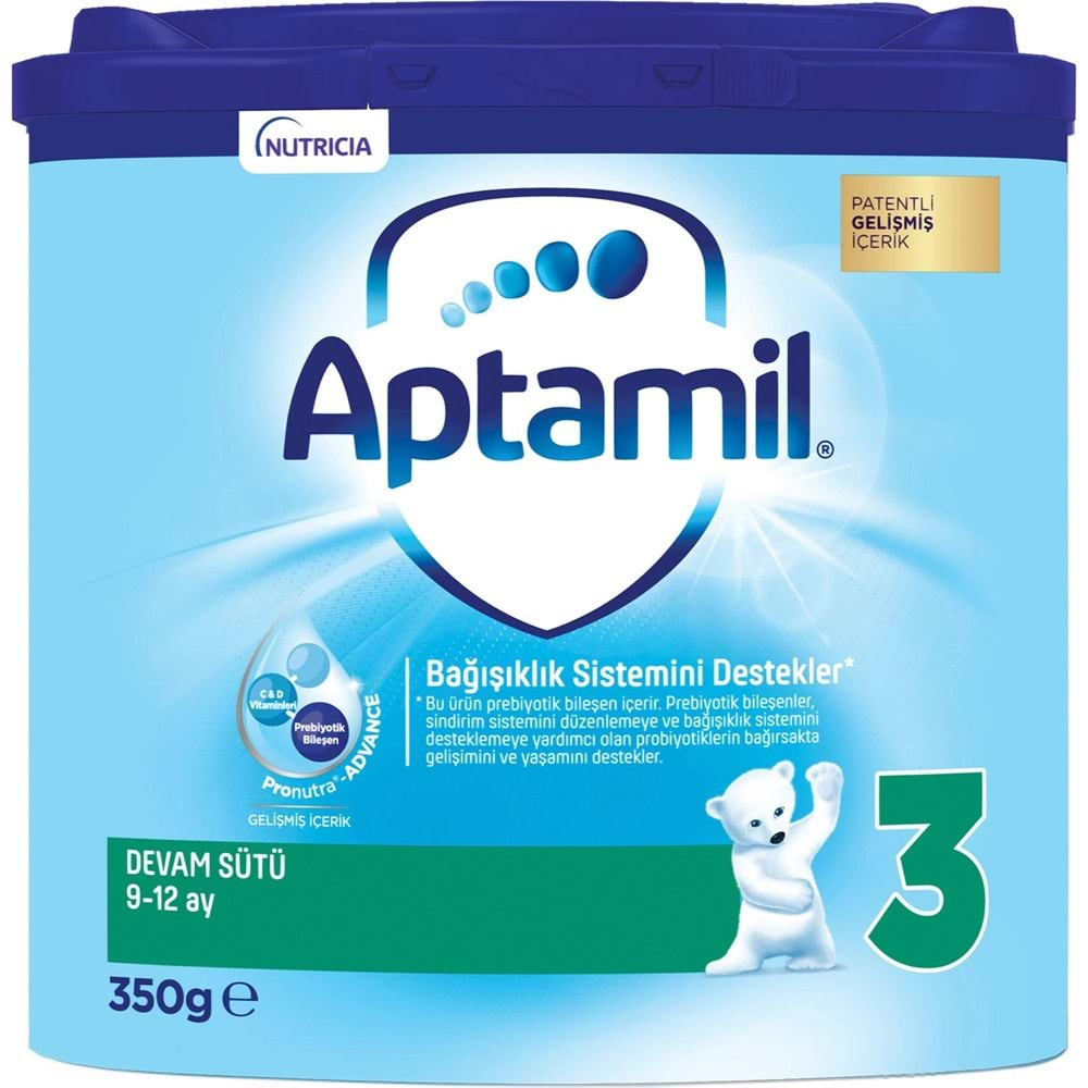 Nutrıcıa Aptamil 350GR Devam Sütü No:3 (9-12 Ay)