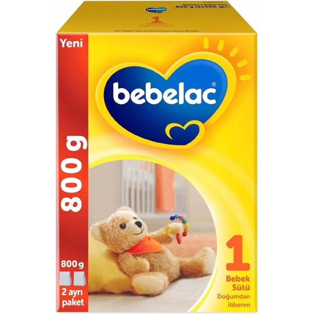 Bebelac 800GR No:1 Bebek Sütü (0-6 Ay) Doğumdan İtibaren