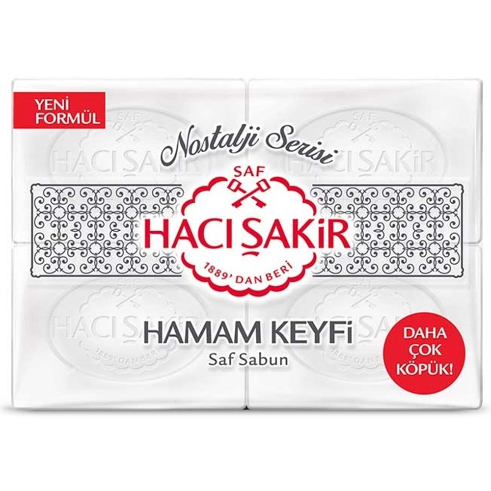 Hacı Şakir Sabun 800GR Hamam Keyfi (Nostalji Serisi)