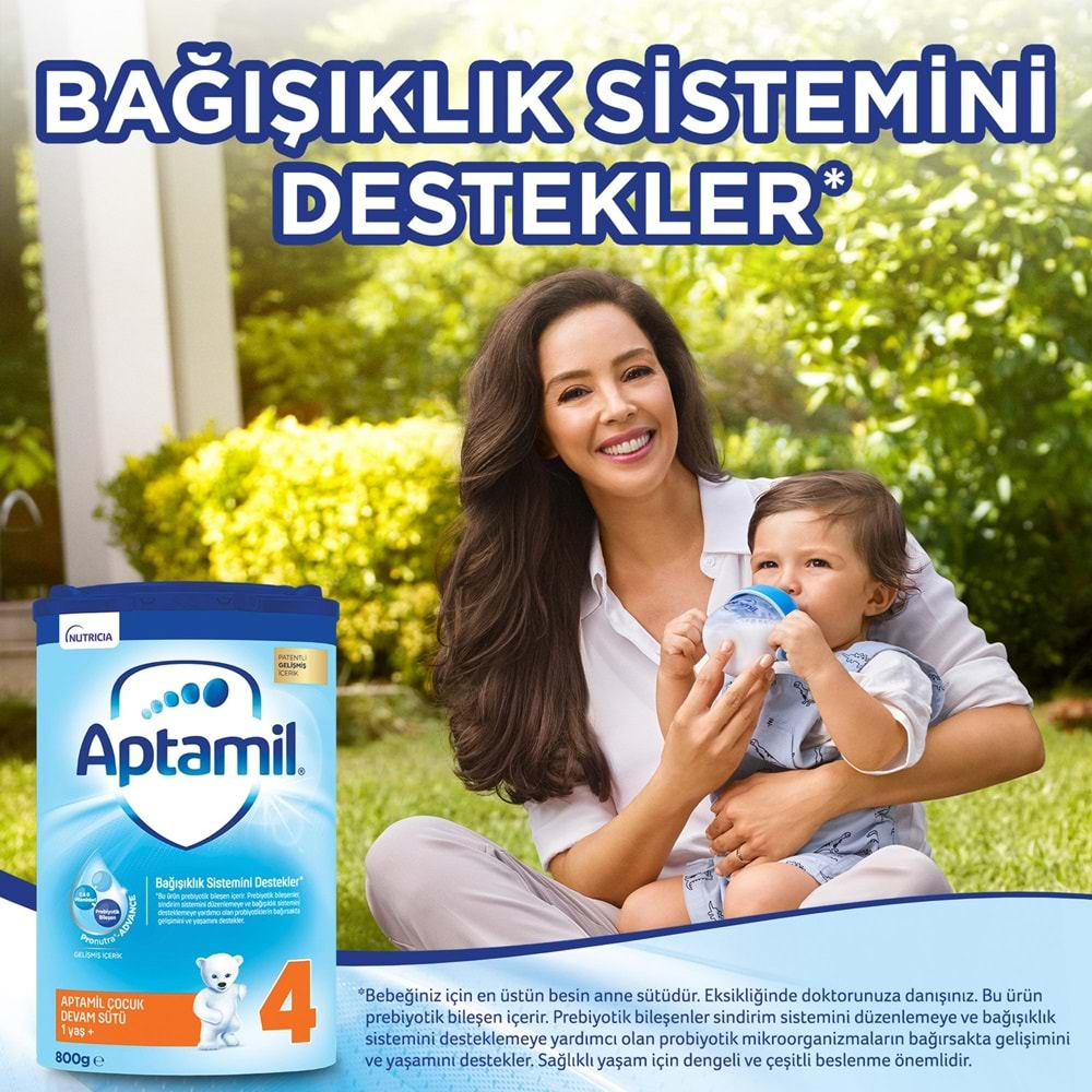 Nutrıcıa Aptamil 1200GR Devam Sütü No:4 (1+ Yaş) (6 Lı Set)