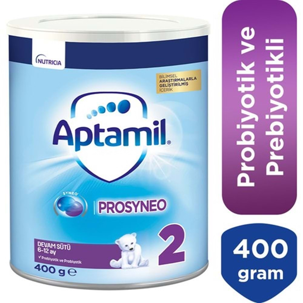 Nutrıcıa Aptamil Prosyneo Bebek Sütü 400GR No:2 (6-12 Ay) (2 Li Set)