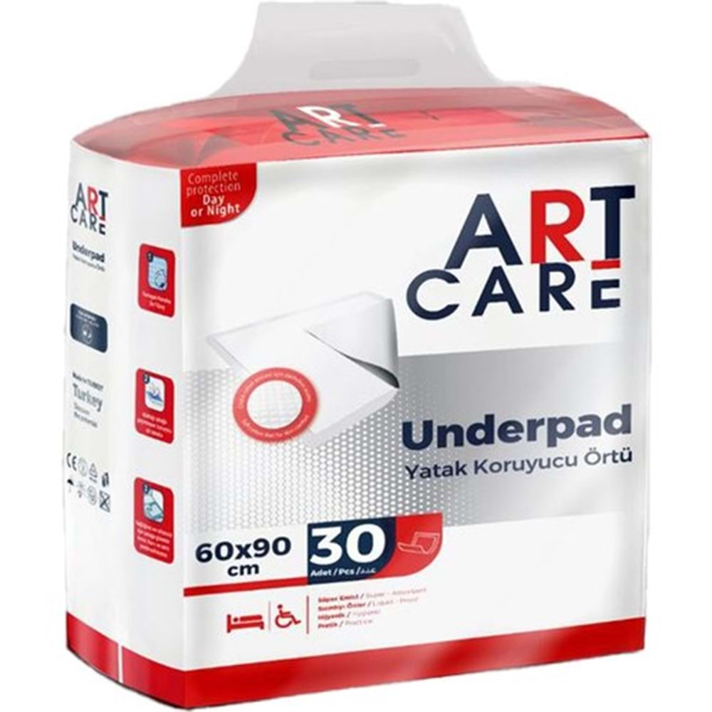 Art Care Hasta Yatak Koruyucu 60*90CM 240 Adet (8PK*30)