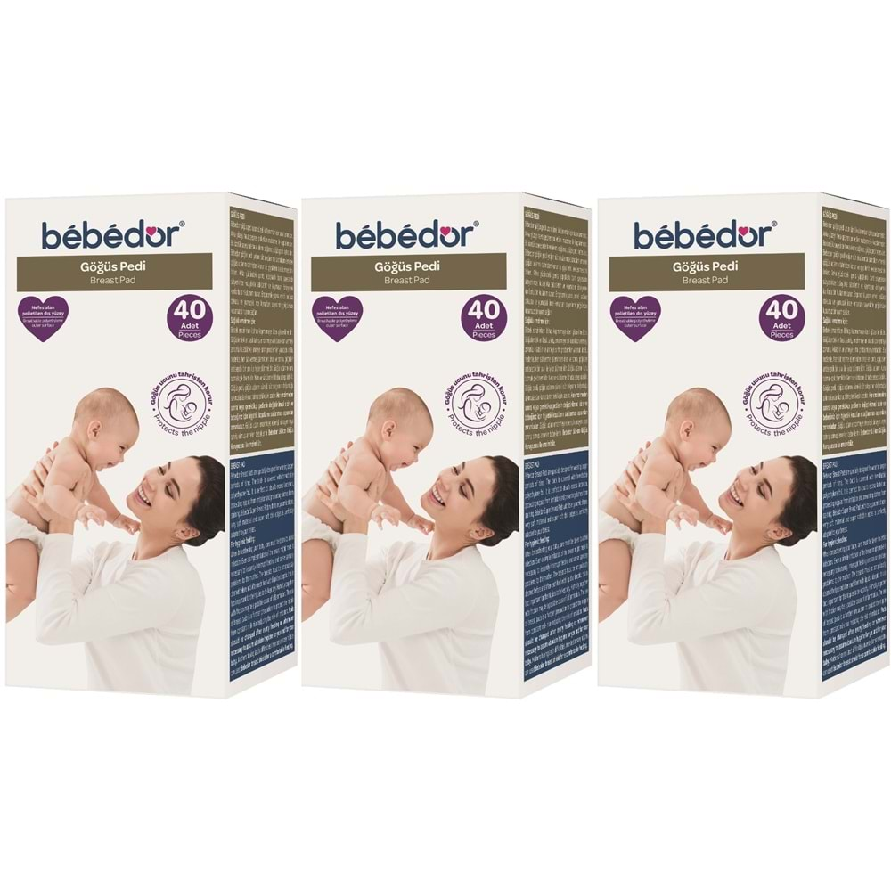 Bebedor Göğüs Pedi 120 Adet (3PK*40)