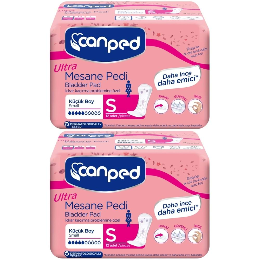 Canped Mesane Pedi Ultra Small-Küçük 24 Adet