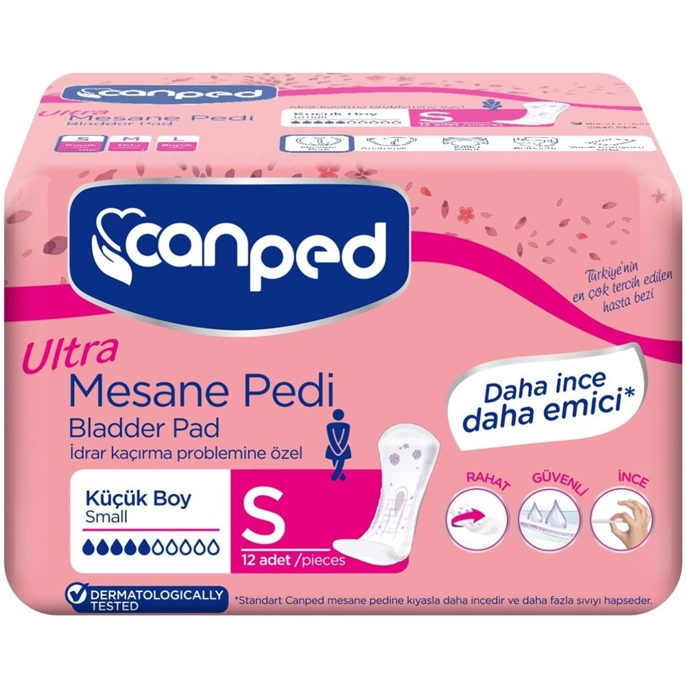 Canped Mesane Pedi Ultra Small-Küçük 24 Adet