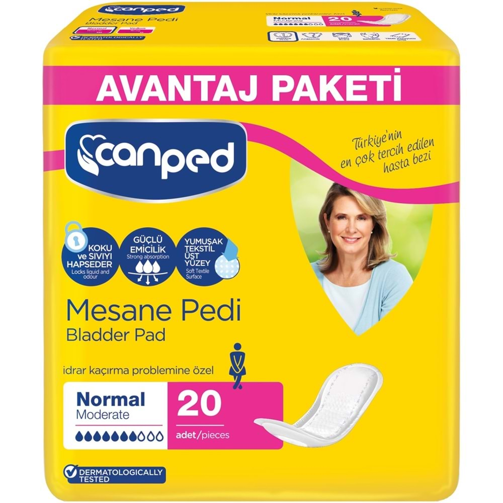 Canped Mesane Pedi Avantaj Pk Klasik M-Orta Boy Normal 240 Adet