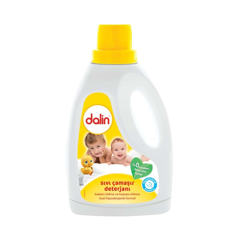 Dalin Çamaşır Deterjanı 1.5LT Klasik+1500ML Sensitive Sabun Kokulu (2 Li Set)