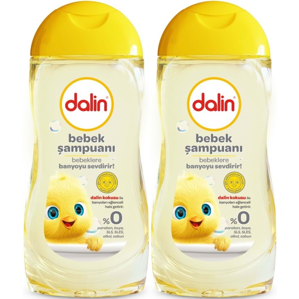 Dalin Bebek Şampuanı 200ML Klasik (2 Li Set)