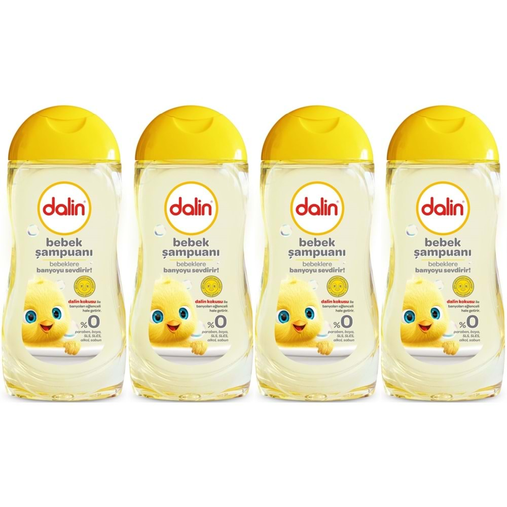 Dalin Bebek Şampuanı 200ML Klasik (4 Lü Set)