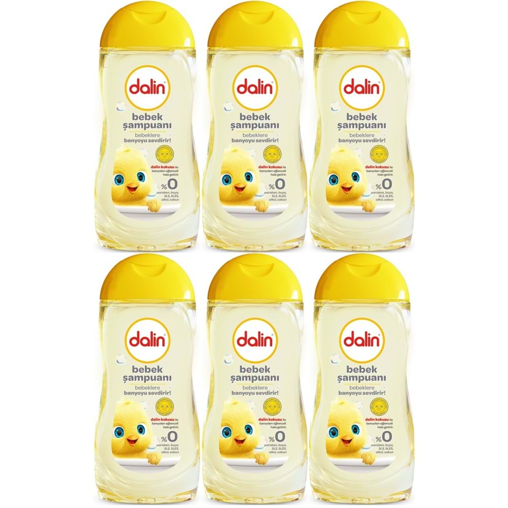 Dalin Bebek Şampuanı 200ML Klasik (6 Lı Set)