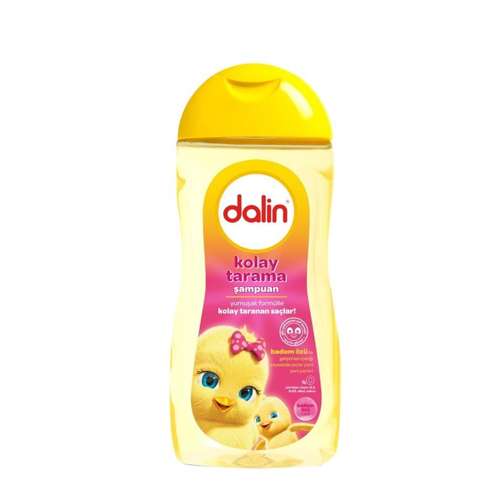 Dalin Bebek Kolay Tarama Şampuanı 200ML Badem Özlü (3 Lü Set)