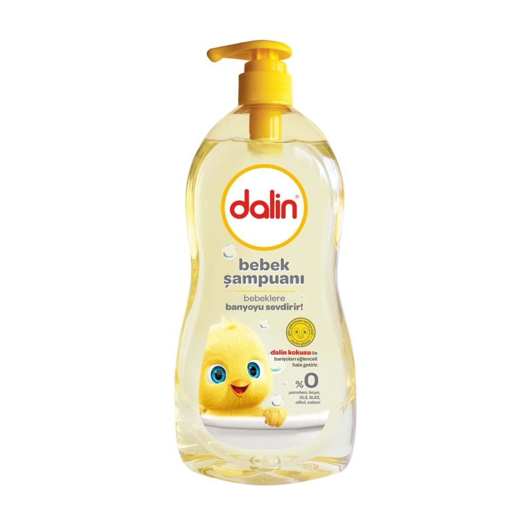 Dalin Bebek Şampuanı 500ML Klasik Pompalı (3 Lü Set)