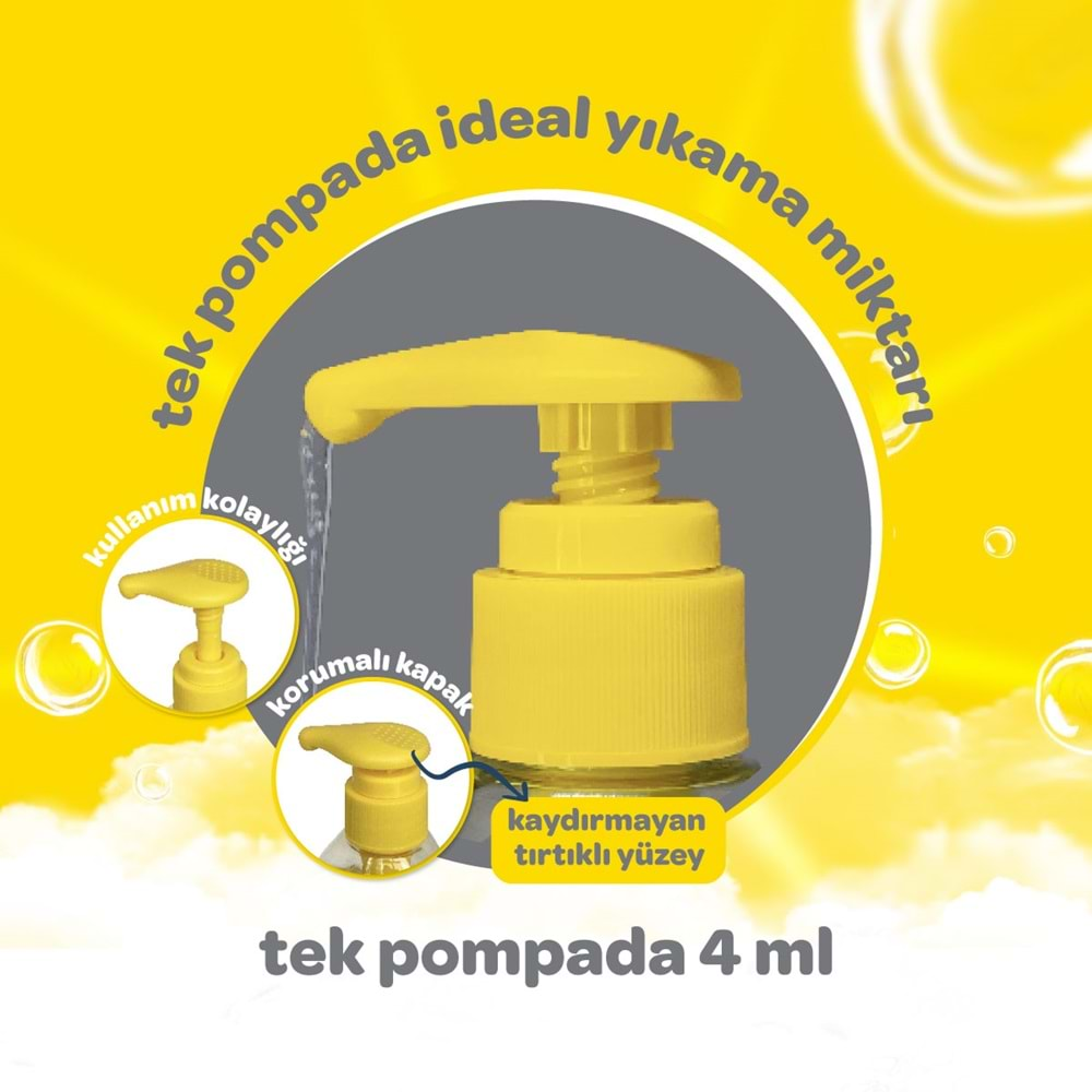 Dalin Bebek Şampuanı 500ML Klasik Pompalı (4 Lü Set)