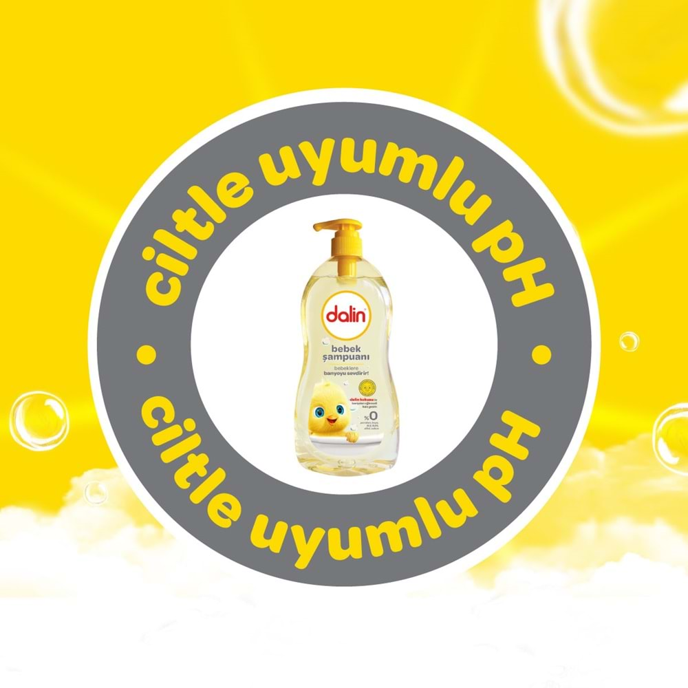 Dalin Bebek Şampuanı 500ML Klasik Pompalı (6 Lı Set)