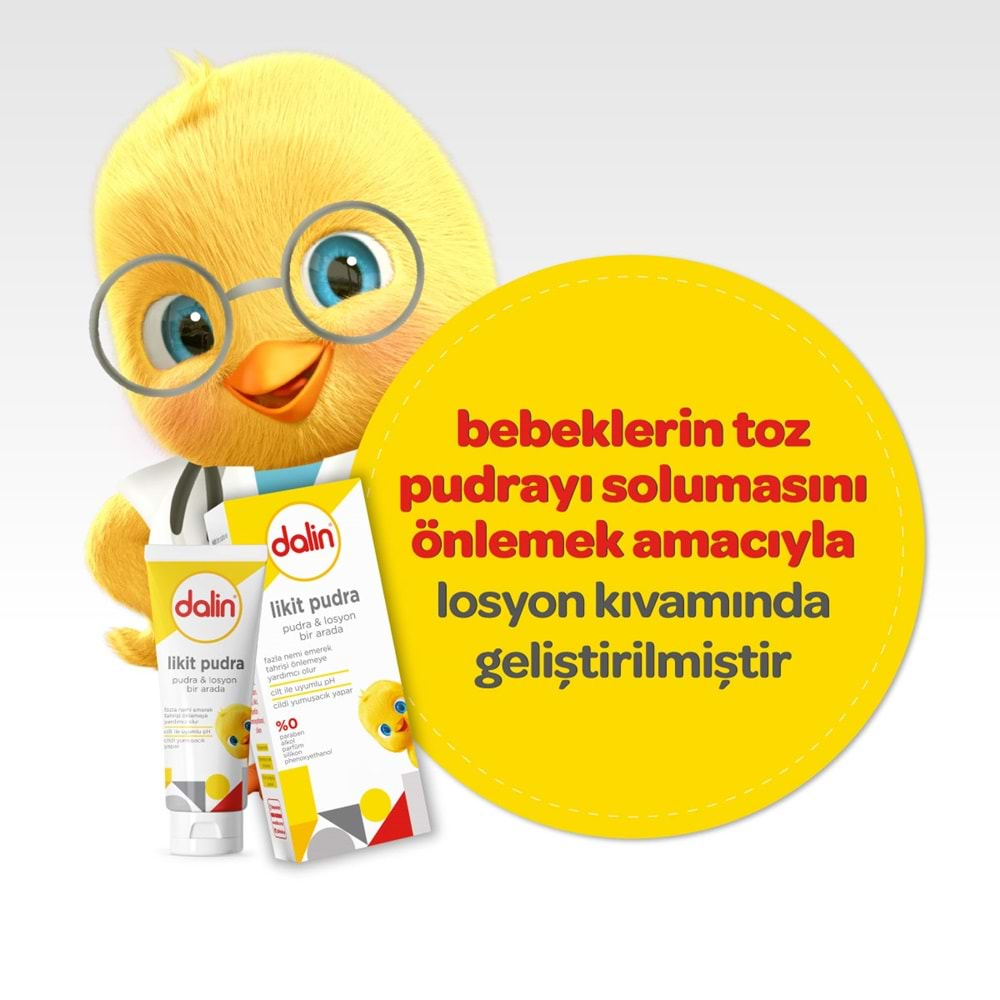 Dalin Likid Pudra 100GR (Pudra ve Losyon bir arada) (3 Lü Set)