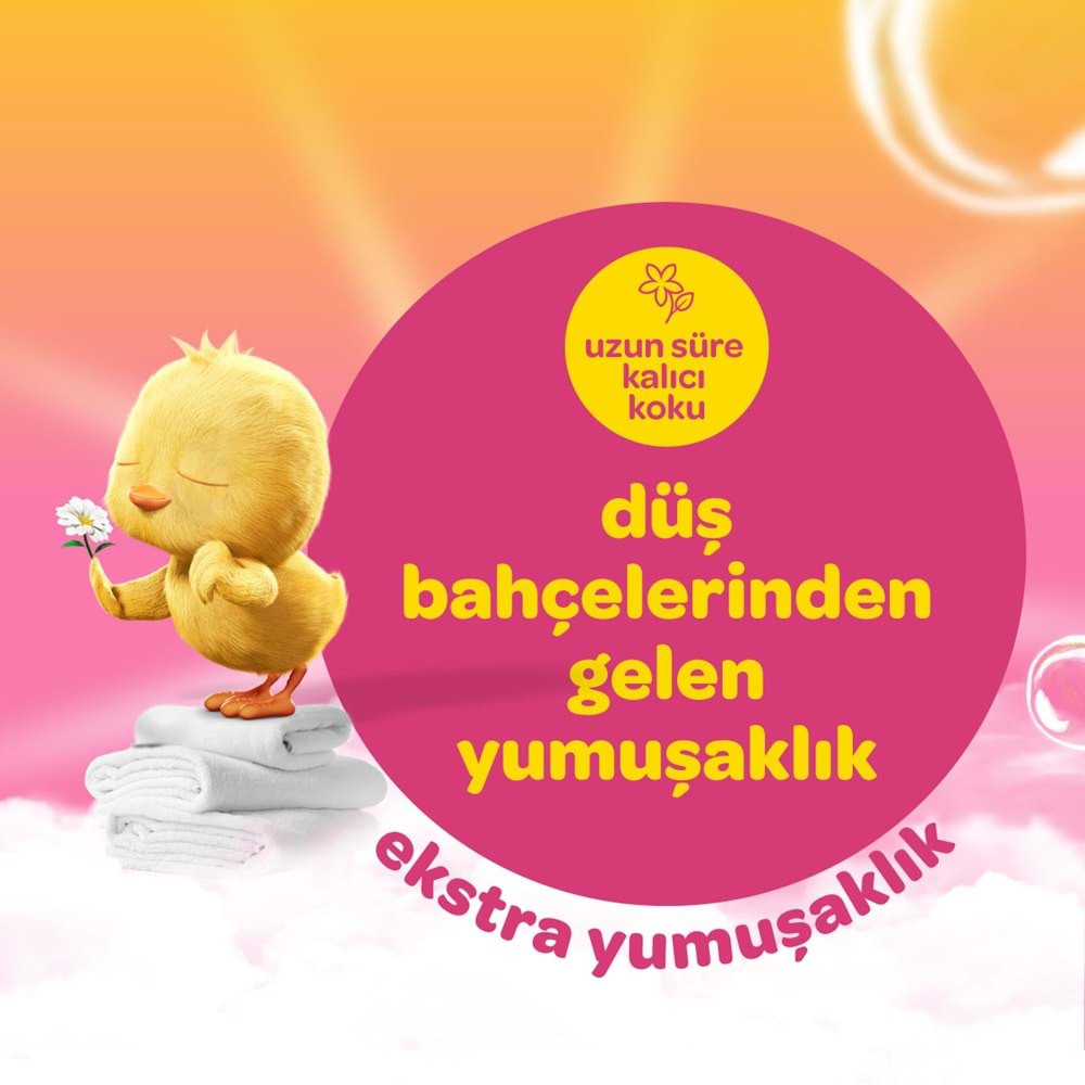 Dalin Çamaşır Yumuşatıcı 1.5LT Düş Bahçesi (9 Lu Set) (Bebeklere Özel)