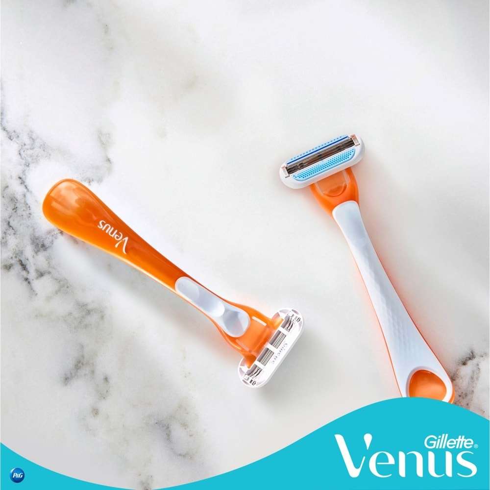 Gillette Venus Riviera Kullan At Kadın Tıraş Bıçağı 6 Lı Set (3PK*2)