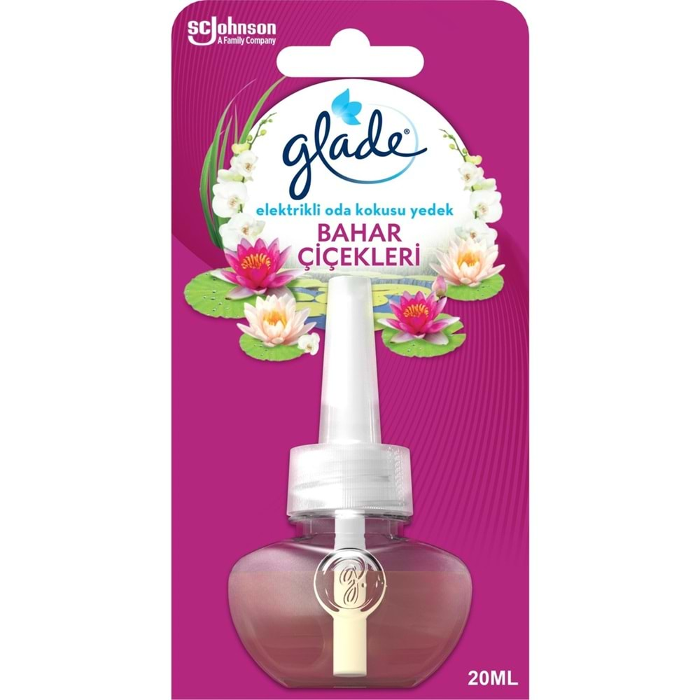 Glade Elektrikli Oda Kokusu Yedek Bahar Çiçekleri (3 Lü Set)