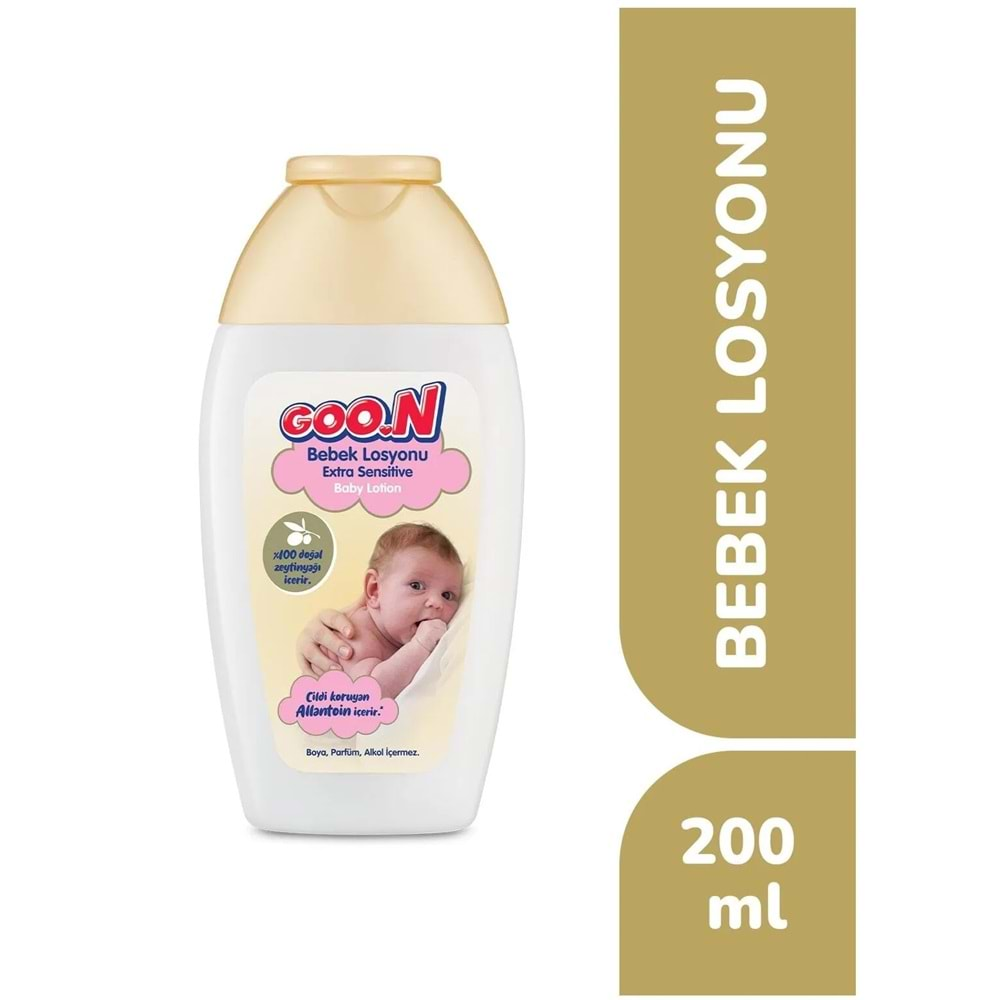 Goon Nemlendirici Bebek Bakım Losyonu 200ML (3 Lü Set)