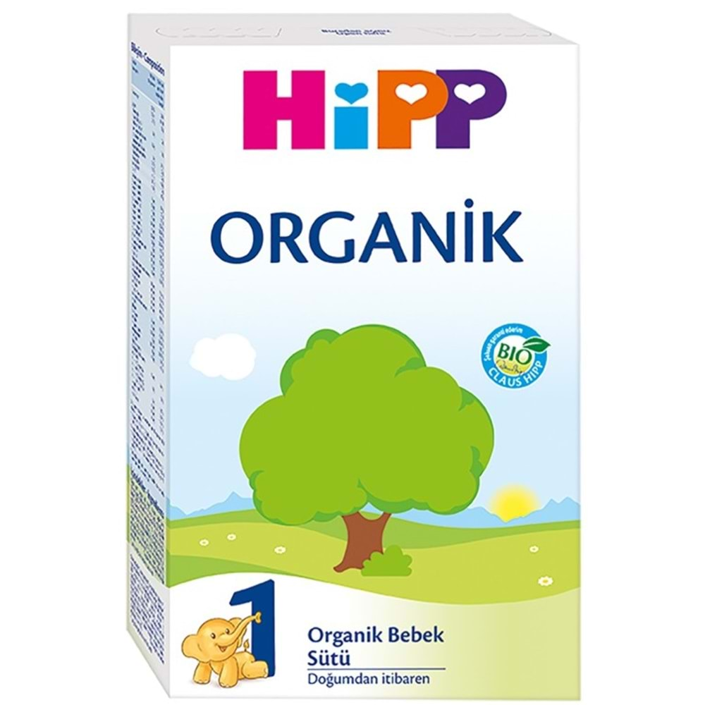 Hipp Organik Bebek Sütü 300GR No:1 (3 Lü Set)