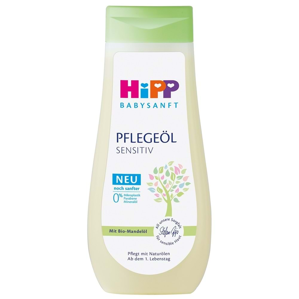 Hipp Babysanft Bebek Bakım Yağı/Pelegeöl Sensıtıv 200ML (5 Li Set)