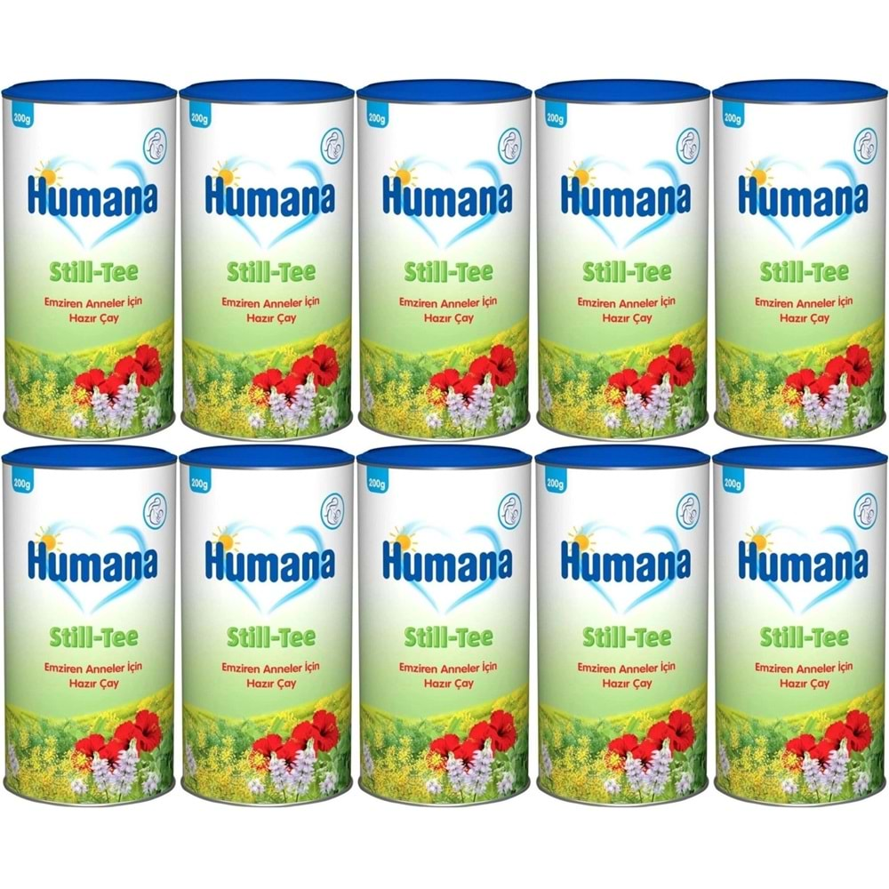 Humana Still Tee Çay 200Gr Emziren Anneler 10 Lu Set